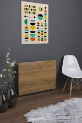 Mokaparkavm Kamelya Duvara Monte Katlanabilir Yemek Masası Balkon Masası - 4