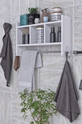 Mokaparkavm Erguvan Mutfak Rafı Düzenleyici Raf - 1