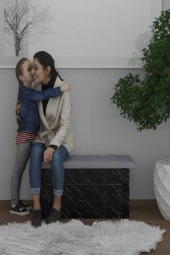 Mokaparkavm Mimoza Tabure Antre Griş Hol Ayakabı Önü - 2