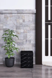 Rafineritasarım Duvara Monte Katlanabilir Tabure Çok Amaçlı Tabure Engelli Oturağı - 1