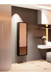 Mokaparkavm Aydınlık Ütü Masası Aynalı Dolaplı Katlanabilir Ütü Masası - 4