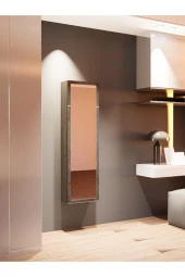 Mokaparkavm Aydınlık Ütü Masası Aynalı Dolaplı Katlanabilir Ütü Masası - 4