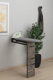 Mokaparkavm Ütü Masası Papatya Duvara Monte Katlanabilir Ütü Masası - 2