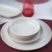 Kütahya Porselen Moderna 26 Parça Yuvarlak Yemek Takımı MOD26YTA855A18DS - 1