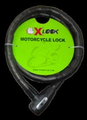 XBYC 81902 1.5M 25×1500 mm Halat Kilit Anahtarlı Yüksek Güvenlikli Motosiklet Kilidi - 3