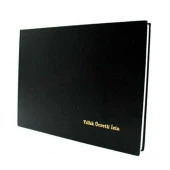 Dilman Yıllık Ücretli İzin Defteri Ciltli 96 Yaprak Yıllık Ücretli İzin Defteri 20 x 28 CM - 1