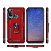 Huawei P40 Lite E Kılıf Yüzüklü Zırh Tank Vega - 2