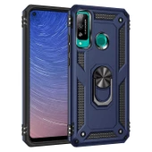 Huawei P40 Lite E Kılıf Yüzüklü Zırh Tank Vega - 1