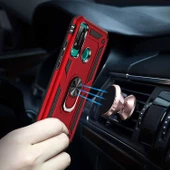 Huawei P40 Lite E Kılıf Yüzüklü Zırh Tank Vega - 5