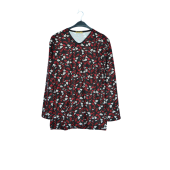 Anne Model bluz Kadın uzun kol iki iplik kalın bluz 6838 -10 - 1