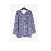 Anne Model bluz Kadın uzun kol iki iplik kalın bluz 6838-02 - 1