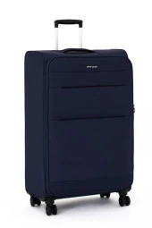 Pierre Cardin Ultra Light Hafif Lüx Kumaş Orta Boy Valiz Lacivert 04PC4200 thumbnail 1