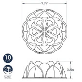 Nordicware 93848 Manolya Bundt Kek Kalıbı thumbnail 3