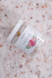 Agon Gül Yağlı Doğal Banyo Tuzu 300 gr - İngiliz,Himalaya,Deniz ve Kaya Tuzu - 1
