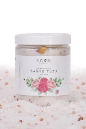 Agon Gül Yağlı Doğal Banyo Tuzu 300 gr - İngiliz,Himalaya,Deniz ve Kaya Tuzu - 2