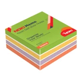 Noki 75x75 Neon Havai Envai Gizemli Ebruli Yapışkanlı Küp Blok 450 sayfa  Gizemli - 1