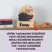 Veraart Işıklı Pleksi Dolunay Kişiselleştirilebilir Dekoratif Biblo Araba Mustang Anahtar Askılığı - 8