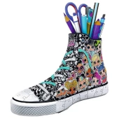 Ravensburger 3 Boyutlu Yapboz Sneaker L.O.L Design Kalem Kutusu Ravensburger 3D Puzzle LOL Kalem Kutusu - 2