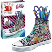 Ravensburger 3 Boyutlu Yapboz Sneaker L.O.L Design Kalem Kutusu Ravensburger 3D Puzzle LOL Kalem Kutusu - 1