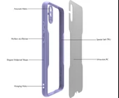 Xiaomi Redmi 9A Kılıf Kenar Renkli Kamera Korumalı Mat Kapak - 3