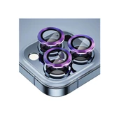 Apple iPhone 13 Pro Max Kamera Lens Koruyucu Çerçeveli Koruyucu CL-02 - 8