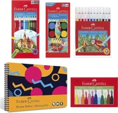 Faber-Castell Boyama Seti ve Resim Defteri 25x35 cm - 2