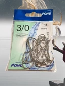 Uzun Pa.la Delikli Sap 3/0 Numara 15'li Paket Beyaz M-9946 Baitholder Olta Iğnesi - 1