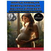 Hamile Kadınlar Boyama Kitap Seti (3 Kitap) - 1