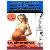 Hamile Kadınlar Boyama Kitap Seti (3 Kitap) - 2