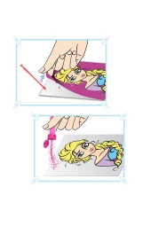 Yeni Nesil Simli Kum Boyama Seti, Karlar Ülkesi (ELSA&ANNA&OLAF DİSNEY_TS-01) thumbnail 2