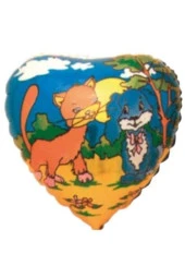 18'' Dog&cat Folyo Balon- 10 Adet - 1