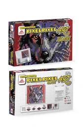 Yetişkin Boncuk Aktivite Seti(Kurt)-WOLF ACTIVITY ART BEADS PPA01-02 thumbnail 1