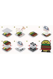 Boncuk Etkinlik Seti-Fastfood BBU29-03 - 2
