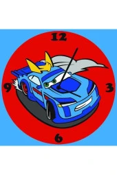 Disney Cars 2 Saat (Clock) Kum Boyama Seti-Red Castle S-0006 - 2