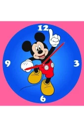 Disney Mickey Saat (Clock) Kum Boyama Seti-Red Castle S-0002 - 2