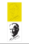 Mustafa Kemal Atatürk 15 Adet Büyük Boy A4 Kum Boyama Kartı Seti-Red Castle KB-RC-151 - 1
