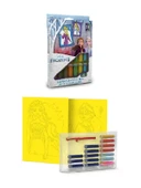 Eğitici ve Eğlenceli Disney Frozen 2in1 Kum Boyama Etkinlik Seti-Red Castle Ds-38 - 3