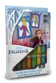 Eğitici ve Eğlenceli Disney Frozen 2in1 Kum Boyama Etkinlik Seti-Red Castle Ds-38 - 1