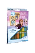 Eğitici Ve Eğlenceli Disney Frozen Elsa&Anna 2in1 Kum Boyama Etkinlik Seti-Red Castle Ds-39 - 1