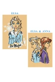 Eğitici Ve Eğlenceli Disney Frozen Elsa&Anna 2in1 Kum Boyama Etkinlik Seti-Red Castle Ds-39 - 4