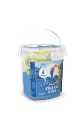 Zıpır Kinetik Kum Mavi 500gr Kova- Zkg500-201 - 1