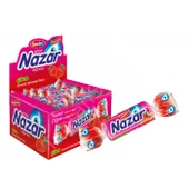 Nazar Çilek Aromalı Sakız 100 Adet - 2
