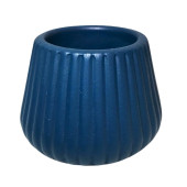 Aurora Işıltısı Dekoratif Mumluk 2 li Fresco Mavi 7x6 cm - 3