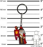 LEGO Harry Potter 53278 Albus Dumbledore Enamel Key Chain - 3