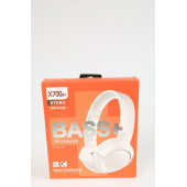 Beyaz Bluetooth Extra Bass Kulaklık - 1