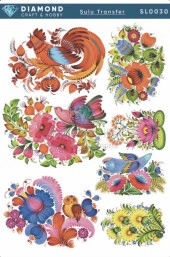 Diamond Craft Sulu Transfer 25x35cm SL030 - 1
