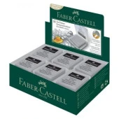 Faber-Castell Plastik Kutulu Gri Hamur Silgi 18li - 1