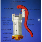 Ymk Plastik 3'' Plastik Su Tulumbası 1-1/4'' - 4