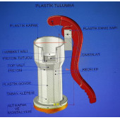 Ymk Plastik 3'' Plastik Su Tulumbası 1-1/4'' - 5