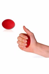 Silikon Stres Topu Kırmızı (sert) - 1